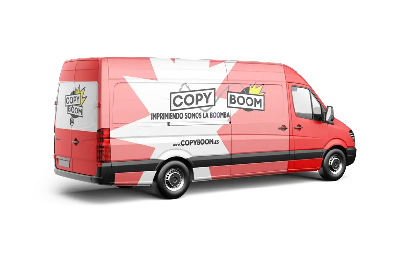 Furgoncino spedizione CopyBoom